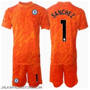 Chelsea Robert Sanchez #1 Maalivahti Kotipaita Lapsille 2024-25 Lyhythihainen (+ shortsit)